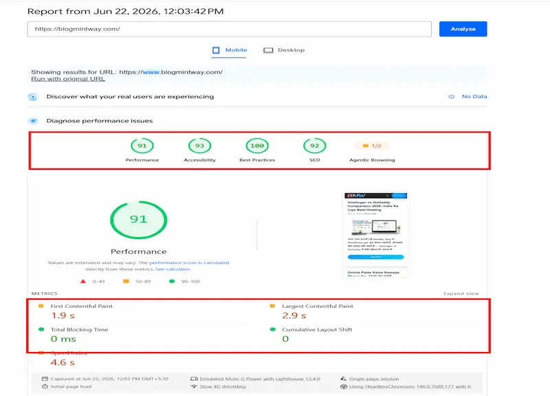 Core Web Vitals main metrics including LCP FCP CLS and INP explained for website performance optimization user experience and SEO improvement