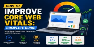 How to Improve Core Web Vitals with LCP, INP and CLS optimization techniques to improve website speed, user experience and SEO rankings