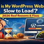 WordPress website slow kyu hai aur speed kaise badhaye 2026 guide
